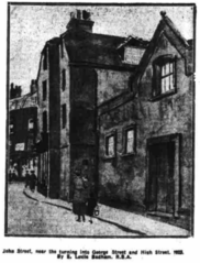 John Street 1923 E. Leslie Badham